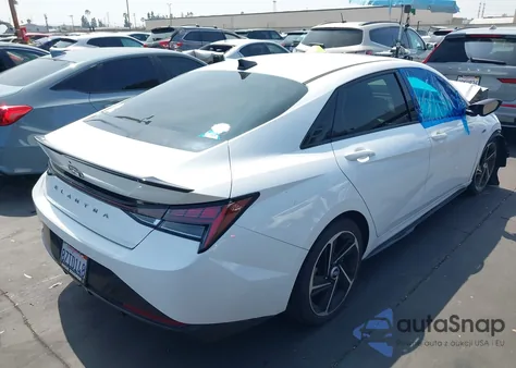 2022 Hyundai Elantra N Line from USA, damaged, VIN KMHLR4AF4NU271958